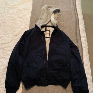 Blue and gray jacket